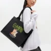 Pony Printed Large Tote