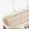 Posy Bag in White Ostrich