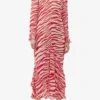 Printed Light Georgette Maxi Dress