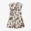 Printed Marl Mesh Corset Mini Dress