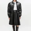 Recycled Leather Skirt