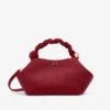 Red Grained Small Bou Bag