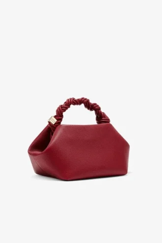 Red Grained Small Bou Bag