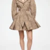 Shirt Dress in Stretch Cotton