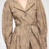Shirt Dress in Stretch Cotton