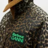 Short Wax Jacket in Leopard