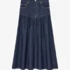 Skirt in Stretch Denim