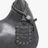 Steal Grey Medium Hobo Bag