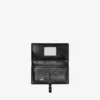 Sue Slim Long Wallet in Black