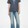 T-shirt with Rose