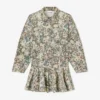 Tapestry Floral Shirt Dress