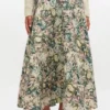 Tapestry Long Circle Skirt