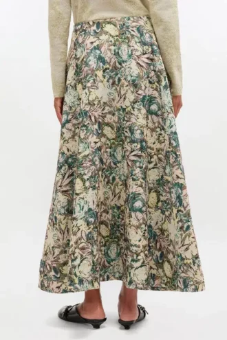 Tapestry Long Circle Skirt