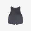 Top in Black Satin