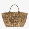 Tote XXL in Ikat Animal