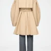 Trench Coat in Double Cotton