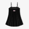 Velour Mini Dress