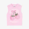 Vest in Graphic Wool