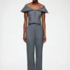 Vest in Grey Wool Melange
