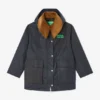 Waxed Jacket in Blue